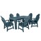 Highwood Usa Hamilton 7pc Rectangular Outdoor Patio Furniture Dining Set 72 x 42 AD-ST7HM1CO4AA-NBE - alternate 1